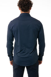 MAGLIA CAMICIA UOMO  BLU 25251 61 RRD
